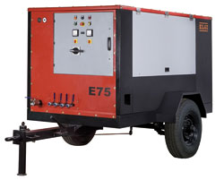 Compressor portátil para serviços especiais