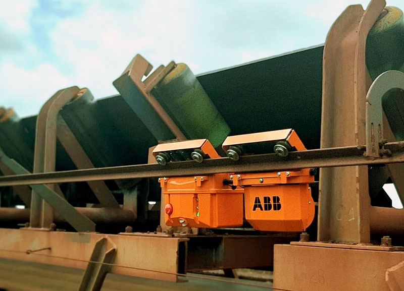 ABB cria robô para inspecionar esteiras de minério