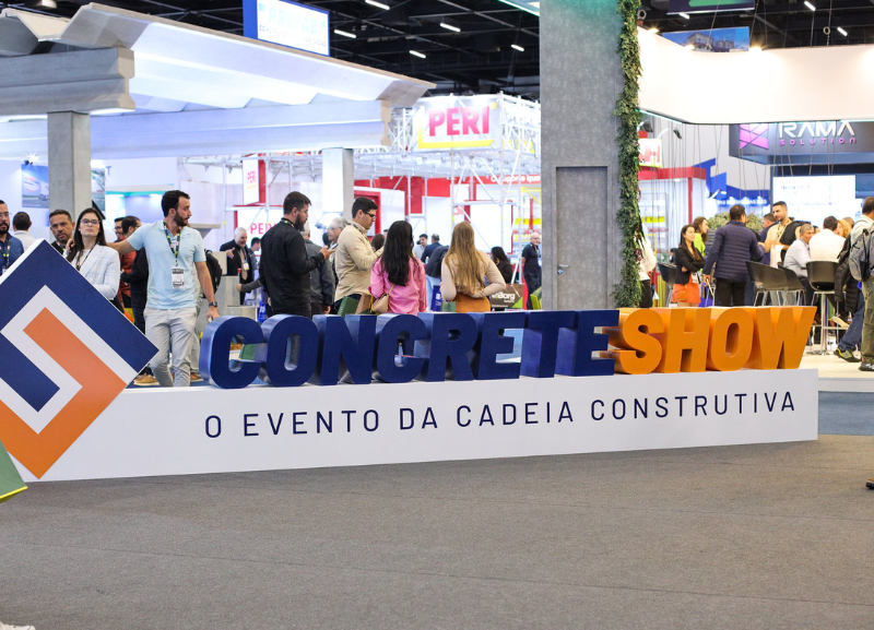 Fabricantes lançam produtos na Concrete Show 2023