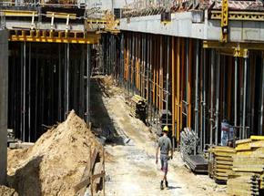 Inflação da construção civil desacelera em maio