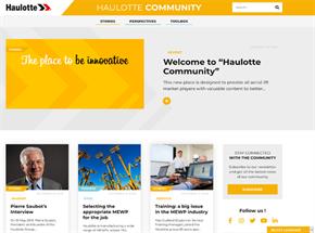 Haulotte lança blog colaborativo