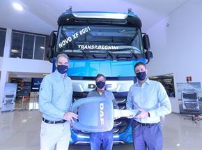 DAF MacPonta vende as primeiras unidades do novo XF para a Transportes Begnini