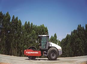 Dynapac lança nova linha Rhino de rolos compactadores