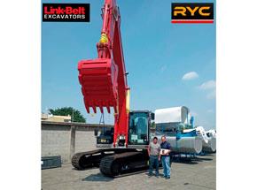 Link-Belt e RYC S.A. comemoram primeira venda no Equador