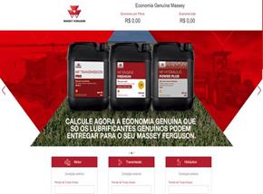 Massey Ferguson lança site com simulador de uso de lubrificante