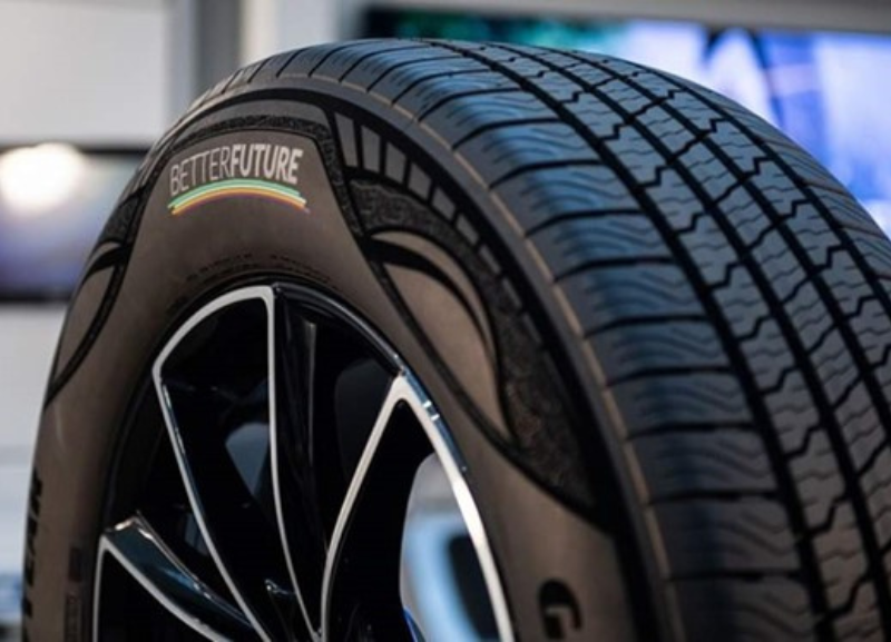 Goodyear apresenta pneu com 90% de materiais sustentáveis