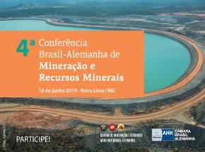 Os desafios de uma mineração sustentável é tema da 4ª Conferência Brasil-Alemanha de Mineração