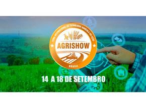 Agrishow Experience acontece entre os dias 14 e 18 de setembro