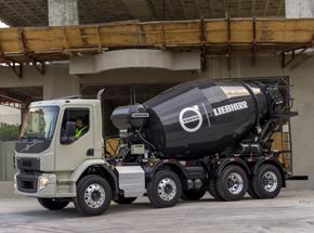 Volvo lança versão mais leve de caminhão-betoneira