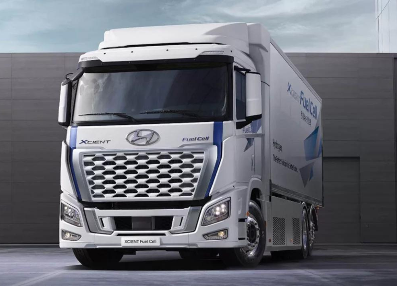 Hyundai Xcient é o primeiro caminhão movido a hidrogênio à venda