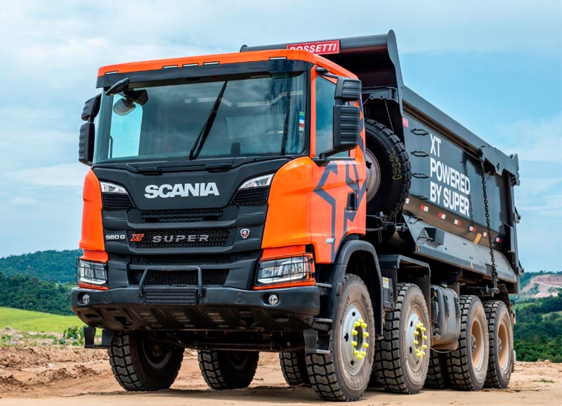 Scania apresenta nova gama Super XT para operações off-road