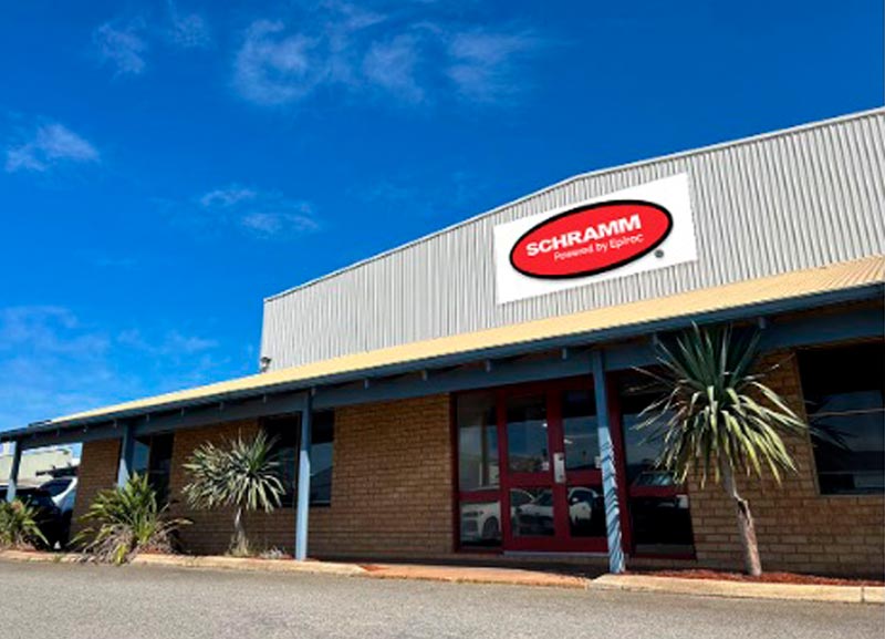 Epiroc anuncia reformulação da marca Schramm