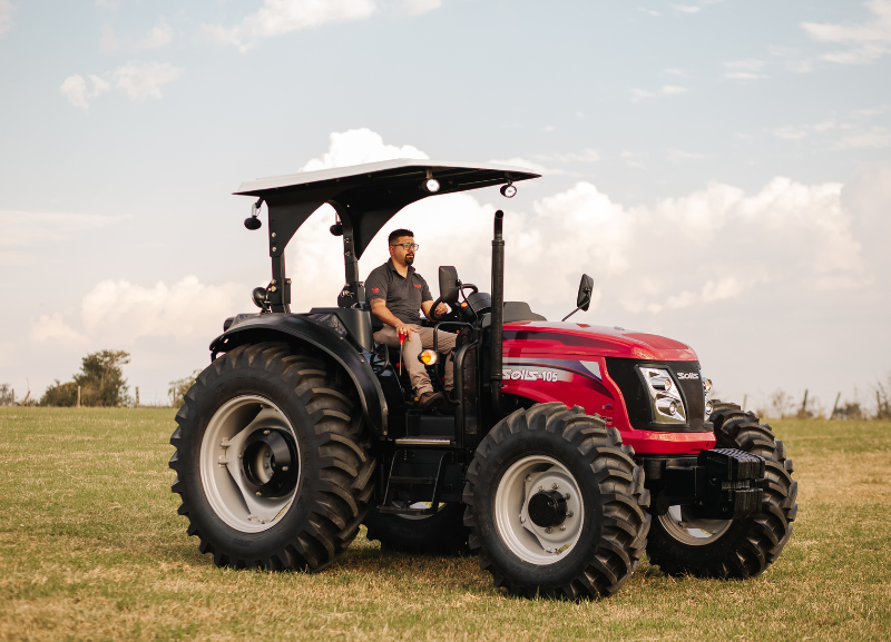Yanmar apresenta trator com 105 cavalos de potência durante Agrishow 2024