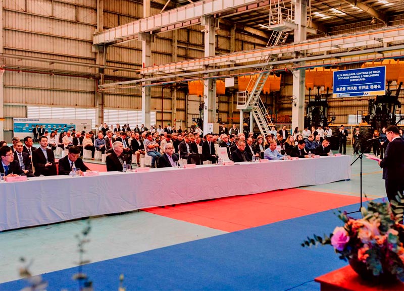 XCMG celebra 10 anos no país com evento em MG