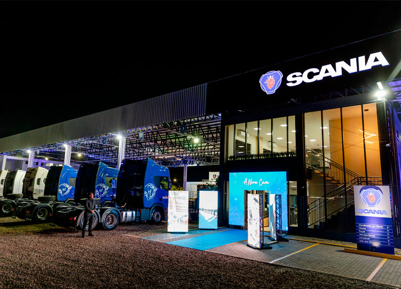 Scania Cotrasa inaugura nova concessionária no PR