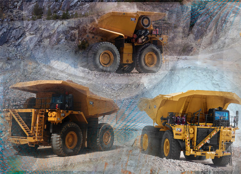 Caterpillar desenvolve plataforma modular de motores para OTRs