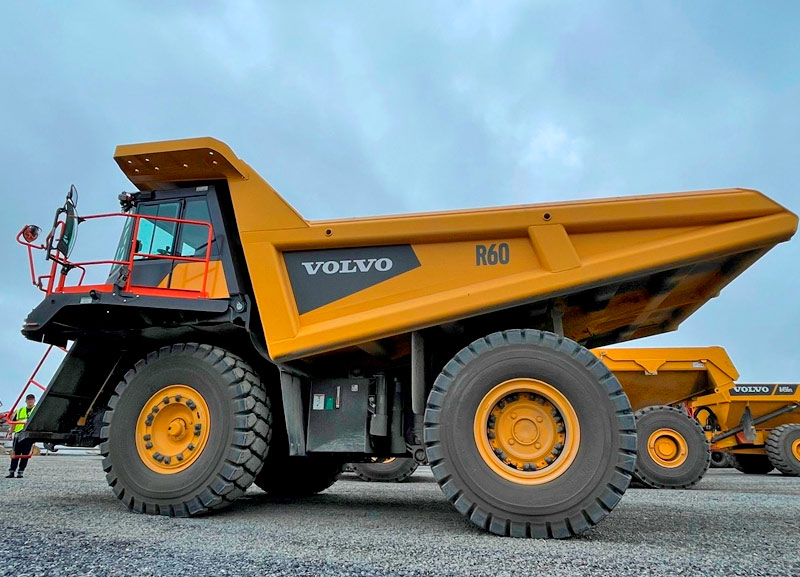 Volvo CE acrescenta novos modelos à linha de basculantes rígidos