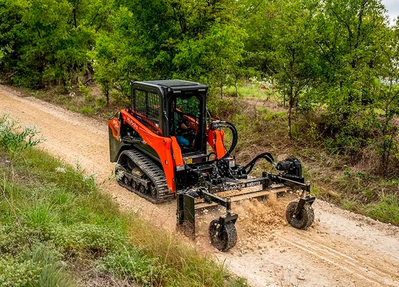 Kubota apresenta sua menor minicarregadeira na América do Norte