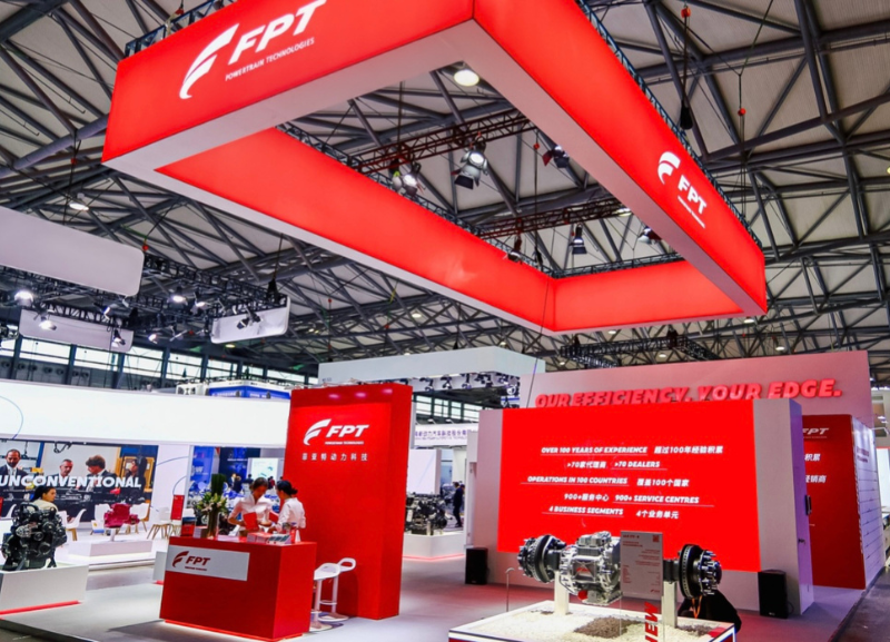 FPT Industrial participa da bauma China