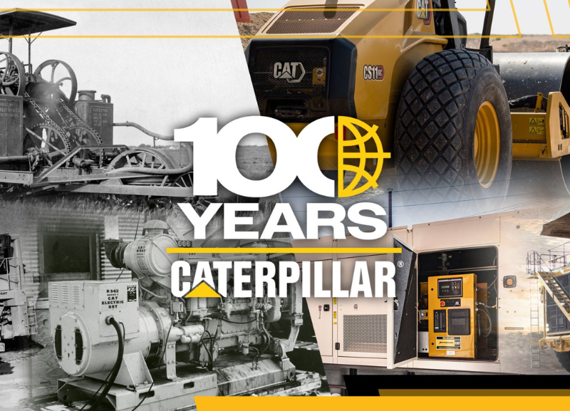 Caterpillar inicia as comemorações do seu centenário