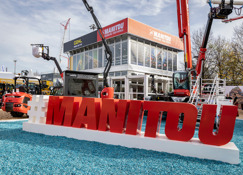 Grupo Manitou marca presença na bauma 2025