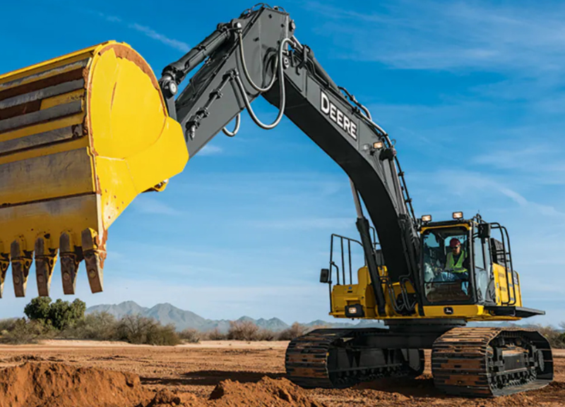 John Deere transfere produção de escavadeiras do Japão para os EUA