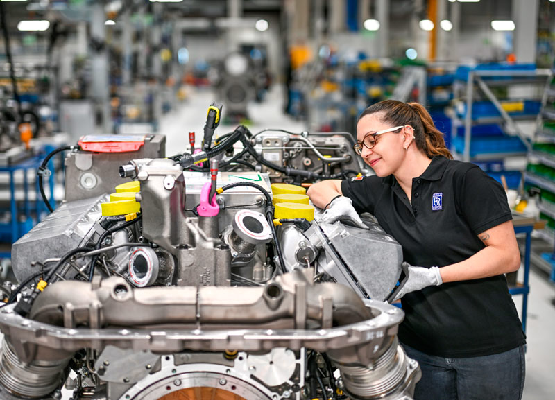 Lucro operacional da Rolls-Royce Power Systems chega a € 995 milhões em 2025
