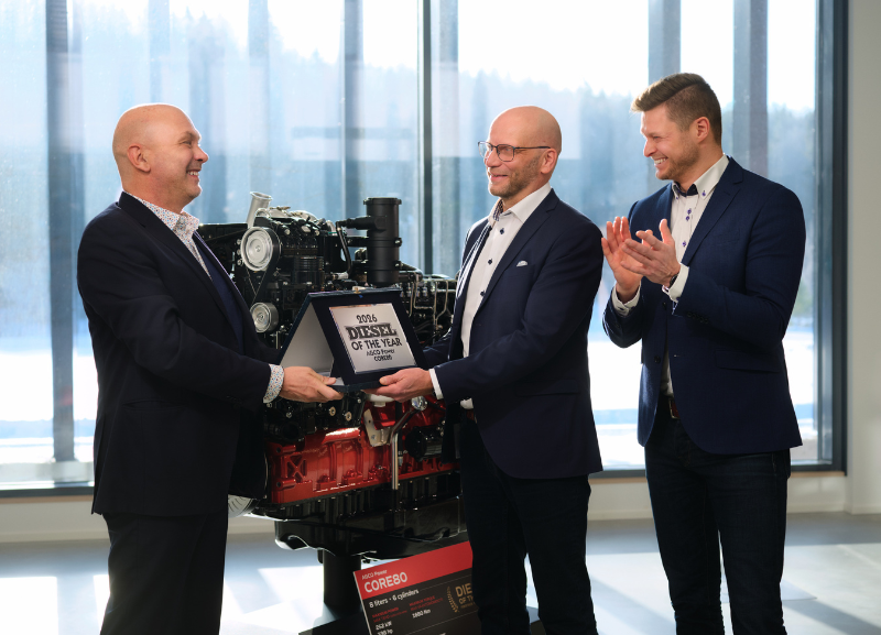 Motor CORE80 da AGCO Power é eleito o motor diesel do ano de 2026