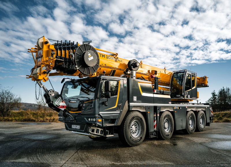 Liebherr atualiza portfólio de guindastes