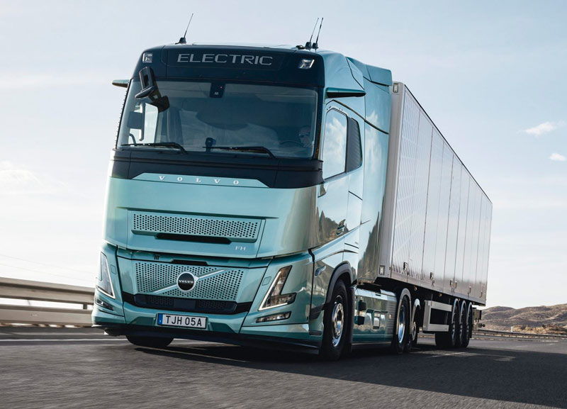 Volvo apresenta caminhões elétricos com autonomia de até 700 km