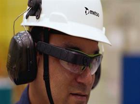 Metso adota óculos inteligentes para suporte técnico no Brasil