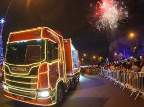Scania participa da 'Caravana de Natal'
