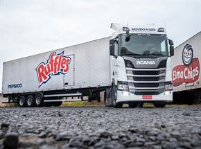 PepsiCo adquire 18 veículos da Scania movidos a GNV e/ou biometano