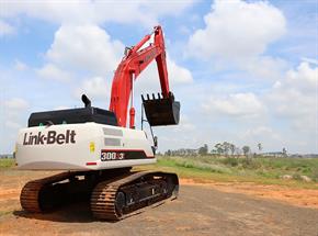 Link-Belt expande portfólio na América Latina com lançamento da escavadeira 300X3E