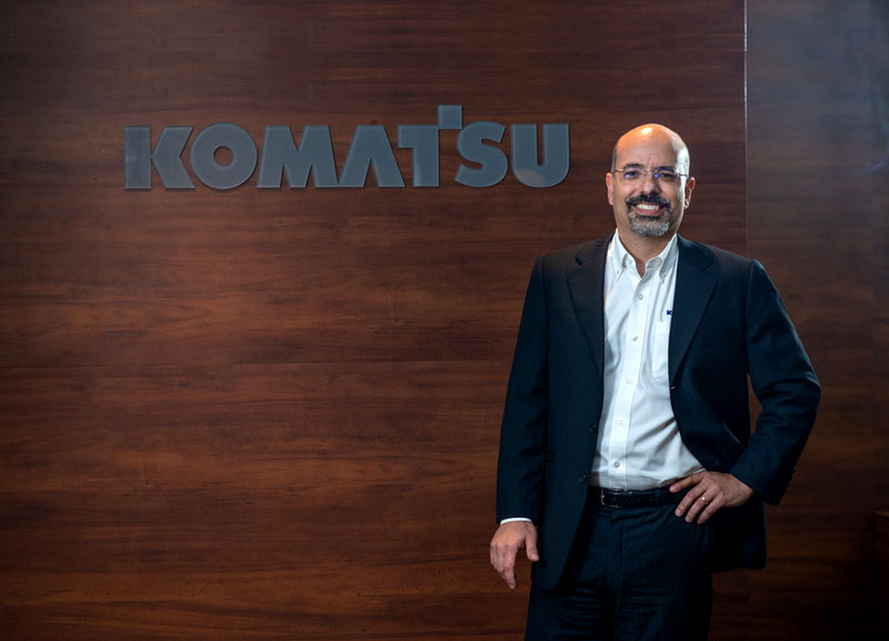 Komatsu tem nova liderança no Brasil