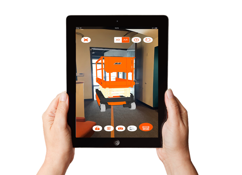 JLG atualiza app de realidade aumentada