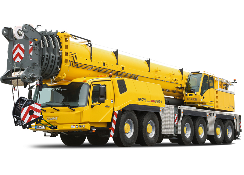 Manitowoc exibe o guindaste Grove GMK6400-1 na bauma