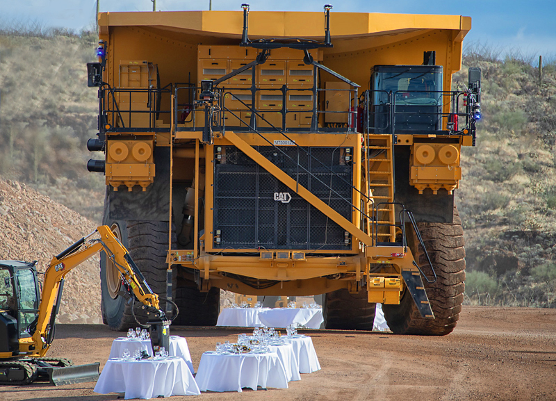 Caterpillar lança episódio com caminhão OTR autônomo